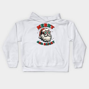 Merry and Bright Kids Hoodie